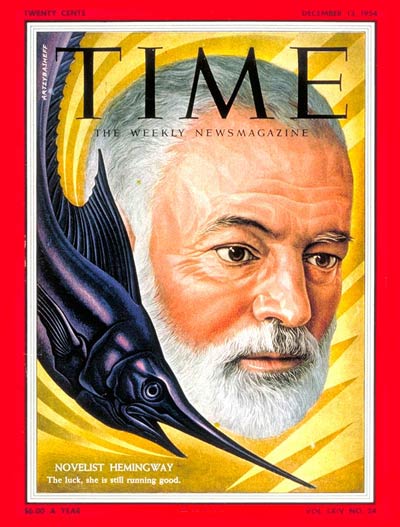 old man and the sea TIME mag 1954