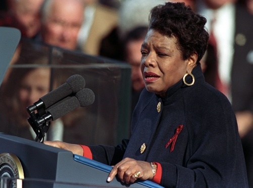 on the pulse of morning maya angelou