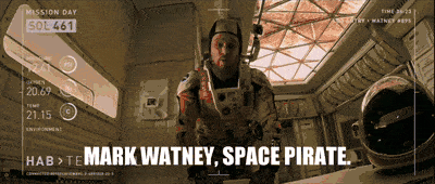 mark watney space pirate